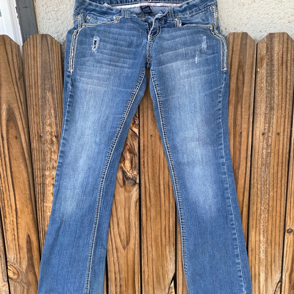 Vanity Women's Blue Boot Cut Jeans